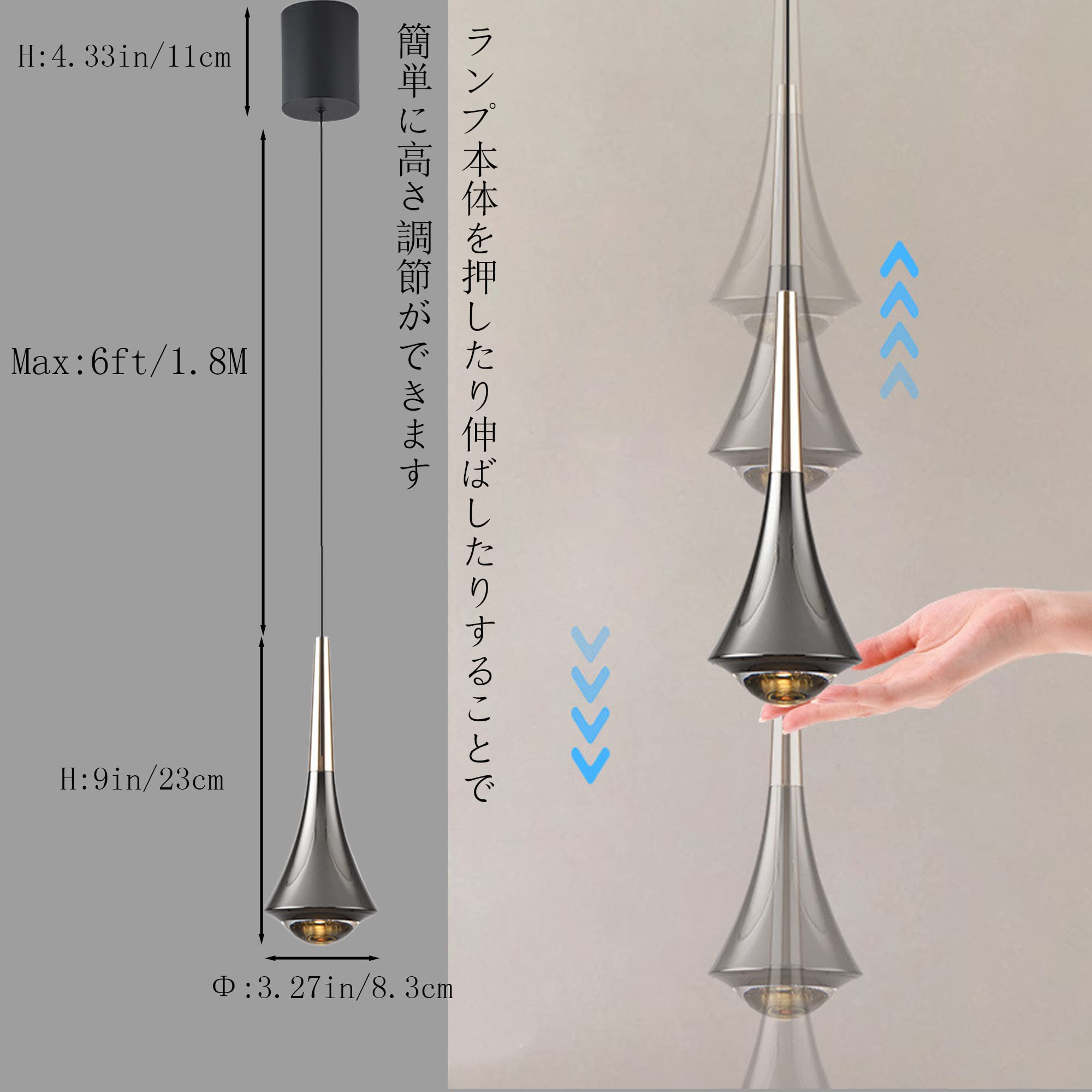 アオのハコラウンド１セット❣️ Amazon.co.jp : Venus ダクトレール用 ペンダントライト